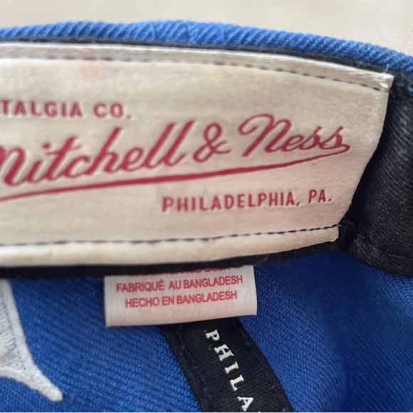 DENVER BRONCOS (Mitchell & Ness) Blue/Orange Snapback Vintage Collection NFL Hat - Picture 4 of 5